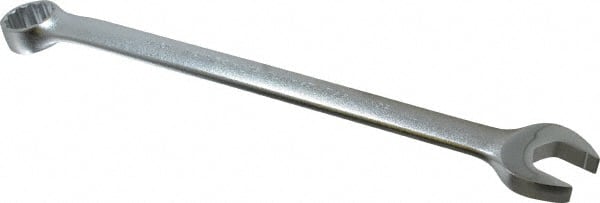 Proto - 30mm 12 Point Combination Wrench - 15° Offset Angle, 15-55/64" OAL, Steel, Satin Finish - Exact Tooling