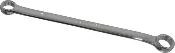 Proto - 1/2" x 9/16" 12 Point Offset Box Wrench - Double End, 8-3/8" OAL, Steel, Polished Finish, 15° Offset - Exact Tooling