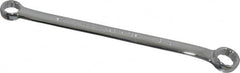 Proto - 1/2" x 9/16" 12 Point Offset Box Wrench - Double End, 8-3/8" OAL, Steel, Polished Finish, 15° Offset - Exact Tooling