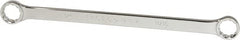 Proto - 11/16" x 3/4" 12 Point Offset Box Wrench - Double End, 11-1/8" OAL, Steel, Polished Finish, 15° Offset - Exact Tooling