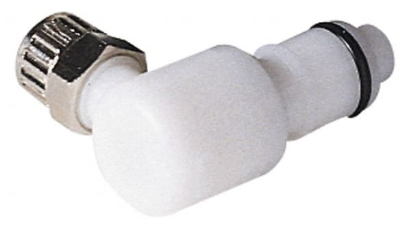 CPC Colder Products - 3/8" Outside Diam, UNF, Acetal Push-to-Connect Tube Male Connector - 120 Max psi, Tan - Exact Tooling