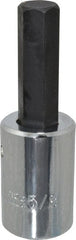 Proto - 1/2" Drive, 5/8" Hex Bit Socket - 4" OAL, 2" Bit Length - Exact Tooling