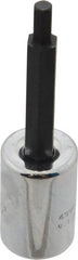 Proto - 3/8" Drive, 5/32" Hex Bit Socket - 2-23/32" OAL, 1-5/8" Bit Length - Exact Tooling