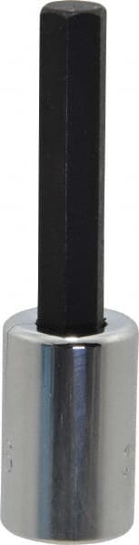 Proto - 3/8" Drive, 5/16" Hex Bit Socket - 2-23/32" OAL, 1-5/8" Bit Length - Exact Tooling