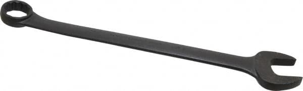 Proto - 1-1/2" 12 Point Offset Combination Wrench - 15° Offset Angle, 20-1/8" OAL, Steel, Black Finish - Exact Tooling