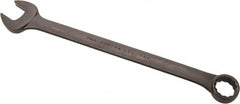 Proto - 1-3/4" 12 Point Offset Combination Wrench - 15° Offset Angle, 25" OAL, Steel, Black Finish - Exact Tooling