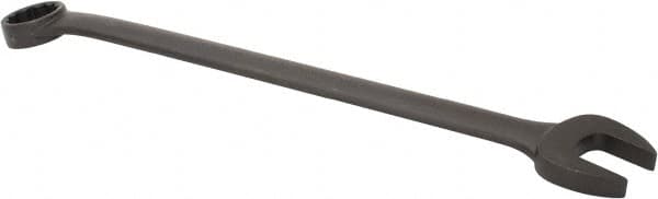 Proto - 1-13/16" 12 Point Offset Combination Wrench - 15° Offset Angle, 25" OAL, Steel, Black Finish - Exact Tooling