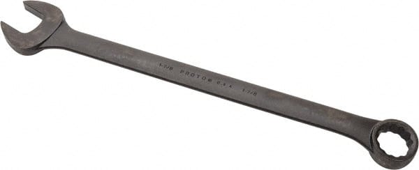 Proto - 1-7/8" 12 Point Offset Combination Wrench - 15° Offset Angle, 28" OAL, Steel, Black Finish - Exact Tooling