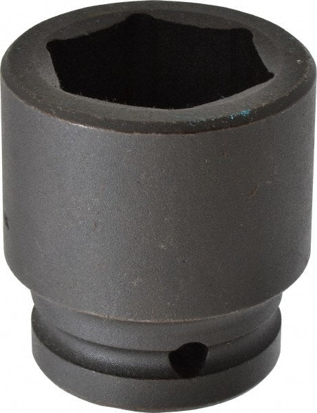 Proto - 3/4" Drive 1-3/8" Standard Impact Socket - 6 Points, 2-1/4" OAL - Exact Tooling