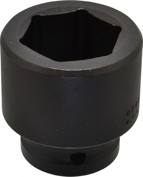 Proto - 3/4" Drive 1-1/2" Standard Impact Socket - 6 Points, 2-3/8" OAL - Exact Tooling