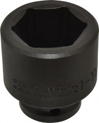 Proto - 3/4" Drive 1-11/16" Standard Impact Socket - 6 Points, 2-5/8" OAL - Exact Tooling