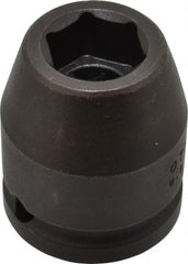 Proto - 3/4" Drive 19mm Standard Impact Socket - 6 Points, 1-59/64" OAL - Exact Tooling