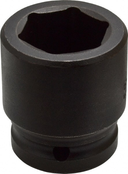 Proto - 3/4" Drive 32mm Standard Impact Socket - 6 Points, 2-11/64" OAL - Exact Tooling