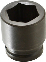 Proto - 3/4" Drive 33mm Standard Impact Socket - 6 Points, 2-11/64" OAL - Exact Tooling