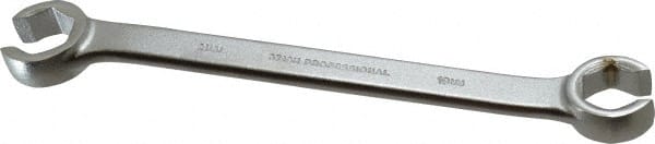 Proto - 19 x 21mm, Chrome Finish, Open End Flare Nut Wrench - Exact Tooling