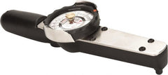 Proto - 1/4" Drive Dial Torque Wrench - 75 In/Lb Torque, 10" OAL, 1 In/Lb Graduation, Fixed Head - Exact Tooling