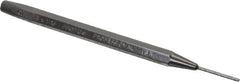 Proto - 1/16" Pin Punch - 4-3/8" OAL, Steel - Exact Tooling