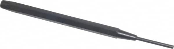 Proto - 3/32" Pin Punch - 4-3/4" OAL, Steel - Exact Tooling