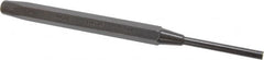 Proto - 3/16" Pin Punch - 5-7/8" OAL, Steel - Exact Tooling