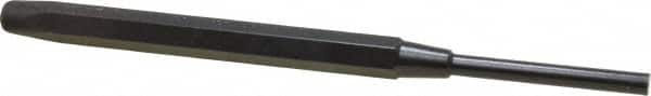 Proto - 7/32" Pin Punch - 6-3/8" OAL, Steel - Exact Tooling