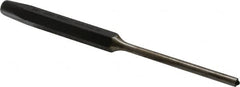 Proto - 3/16" Roll Pin Punch - 5-7/16" OAL, Steel - Exact Tooling