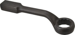 Proto - 2-1/8" 12 Point Striking Box Wrench - Single End, 3-1/8" Head Diam x 1-1/2" Head Thickness, 13-7/8" OAL, Steel - Exact Tooling