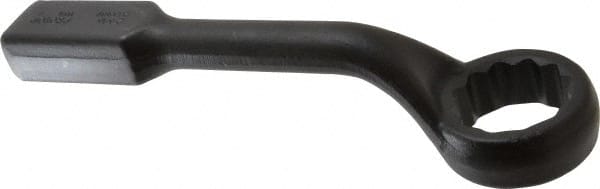 Proto - 2-3/16" 12 Point Striking Box Wrench - Single End, 3-3/8" Head Diam x 1-1/2" Head Thickness, 13-1/2" OAL, Steel - Exact Tooling