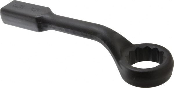 Proto - 2-5/16" 12 Point Striking Box Wrench - Single End, 3-3/8" Head Diam x 1-1/2" Head Thickness, 13-1/2" OAL, Steel - Exact Tooling