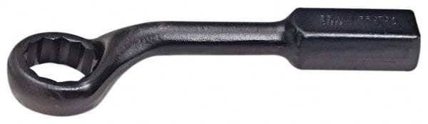 Proto - 55mm 12 Point Striking Box Wrench - Single End, 3-3/8" Head Diam x 1-1/2" Head Thickness, 13-1/2" OAL, Steel - Exact Tooling