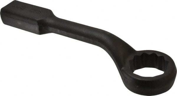 Proto - 60mm 12 Point Striking Box Wrench - Single End, 3-3/8" Head Diam x 1-1/2" Head Thickness, 13-1/2" OAL, Steel - Exact Tooling