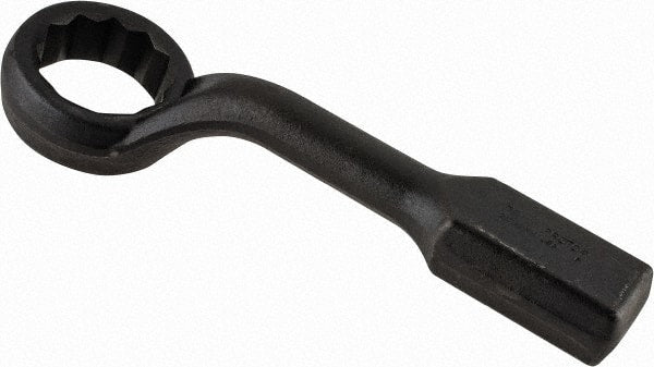 Proto - 75mm 12 Point Striking Box Wrench - Single End, 4-7/16" Head Diam x 1-57/64" Head Thickness, 16" OAL, Steel - Exact Tooling