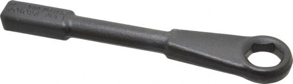 Proto - 1-1/16" 6 Point Striking Box Wrench - Single End, 1-25/32" Head Diam, 9-7/8" OAL, Steel, Black Finish - Exact Tooling