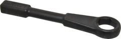 Proto - 1-7/16" 6 Point Striking Box Wrench - Single End, 2-17/64" Head Diam, 10-9/16" OAL, Steel, Black Finish - Exact Tooling