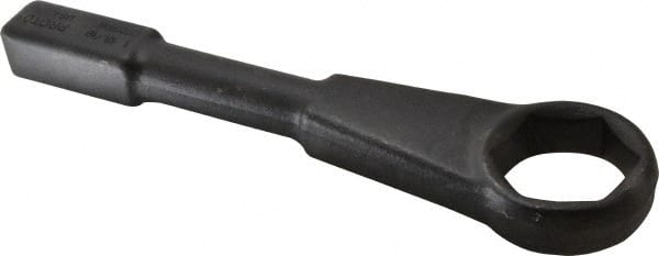 Proto - 1-13/16" 6 Point Striking Box Wrench - Single End, 2-21/32" Head Diam, 11-5/16" OAL, Steel, Black Finish - Exact Tooling