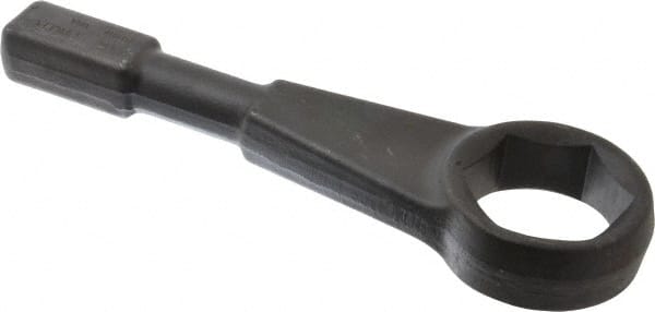 Proto - 2-9/16" 6 Point Striking Box Wrench - Single End, 3-3/4" Head Diam, 12-11/16" OAL, Steel, Black Finish - Exact Tooling