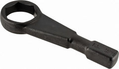 Proto - 3-1/8" 6 Point Striking Box Wrench - Single End, 4-31/64" Head Diam, 13-13/16" OAL, Steel, Black Finish - Exact Tooling