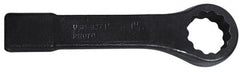 Proto - 85mm 12 Point Striking Box Wrench - Single End, 17-3/8" OAL, Steel - Exact Tooling