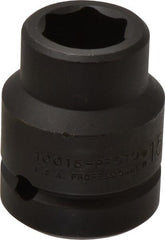 Proto - 1" Drive 15/16" Standard Impact Socket - 6 Points, 2-1/2" OAL - Exact Tooling
