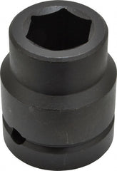 Proto - 1" Drive 1" Standard Impact Socket - 6 Points, 2-1/2" OAL - Exact Tooling