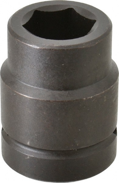 Proto - 1" Drive 1-1/16" Standard Impact Socket - 6 Points, 2-5/8" OAL - Exact Tooling