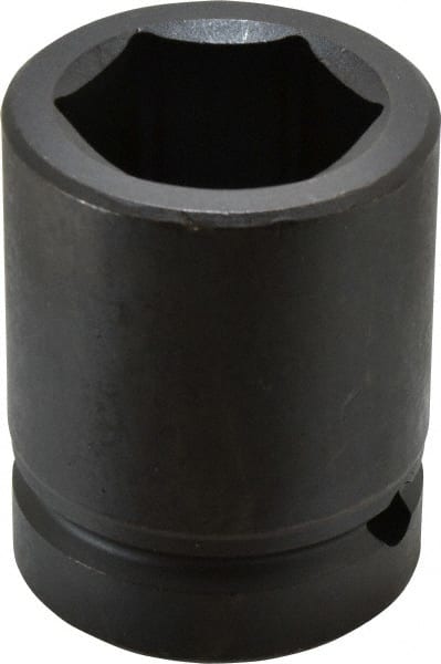 Proto - 1" Drive 1-3/8" Standard Impact Socket - 6 Points, 2-3/4" OAL - Exact Tooling