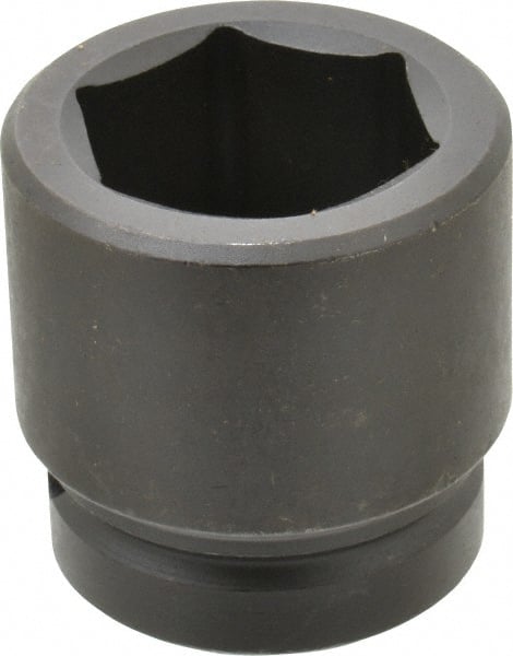 Proto - 1" Drive 1-3/4" Standard Impact Socket - 6 Points, 2-13/16" OAL - Exact Tooling