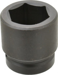 Proto - 1" Drive 1-3/4" Standard Impact Socket - 6 Points, 2-13/16" OAL - Exact Tooling