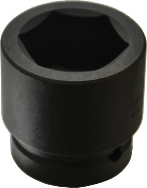 Proto - 1" Drive 1-13/16" Standard Impact Socket - 6 Points, 2-13/16" OAL - Exact Tooling