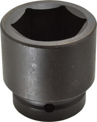 Proto - 1" Drive 2" Standard Impact Socket - 6 Points, 3" OAL - Exact Tooling