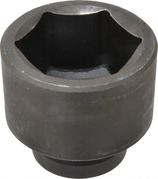 Proto - 1" Drive 2-1/2" Standard Impact Socket - 6 Points, 3-1/2" OAL - Exact Tooling