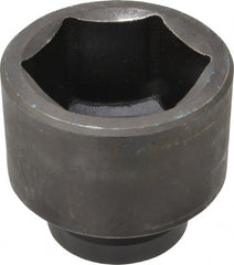 Proto - 1" Drive 2-1/2" Standard Impact Socket - 6 Points, 3-1/2" OAL - Exact Tooling