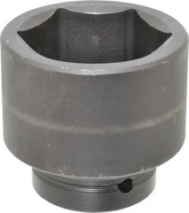 Proto - 1" Drive 2-3/4" Standard Impact Socket - 6 Points, 3-3/4" OAL - Exact Tooling