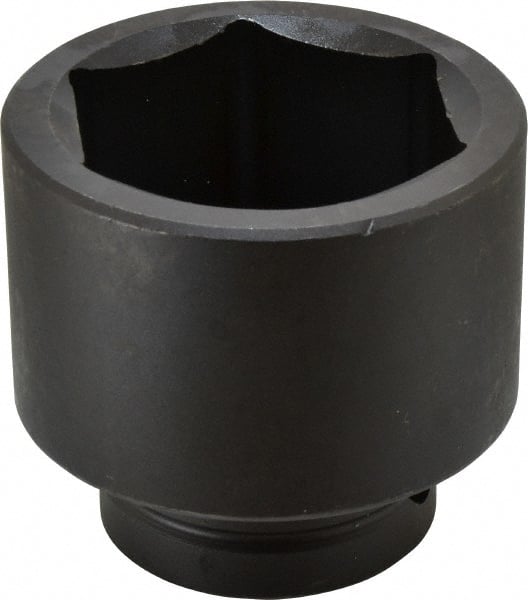 Proto - 1" Drive 2-13/16" Standard Impact Socket - 6 Points, 3-13/16" OAL - Exact Tooling