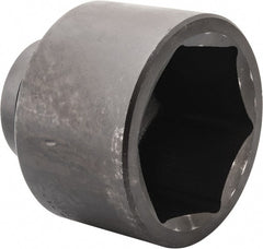 Proto - 1" Drive 3-1/4" Standard Impact Socket - 6 Points, 4-3/8" OAL - Exact Tooling
